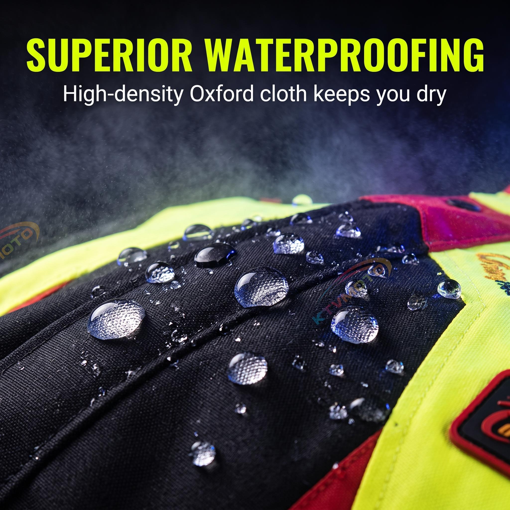 Waterproof and Impact-Resistant Motorcycle Riding Gear-J76