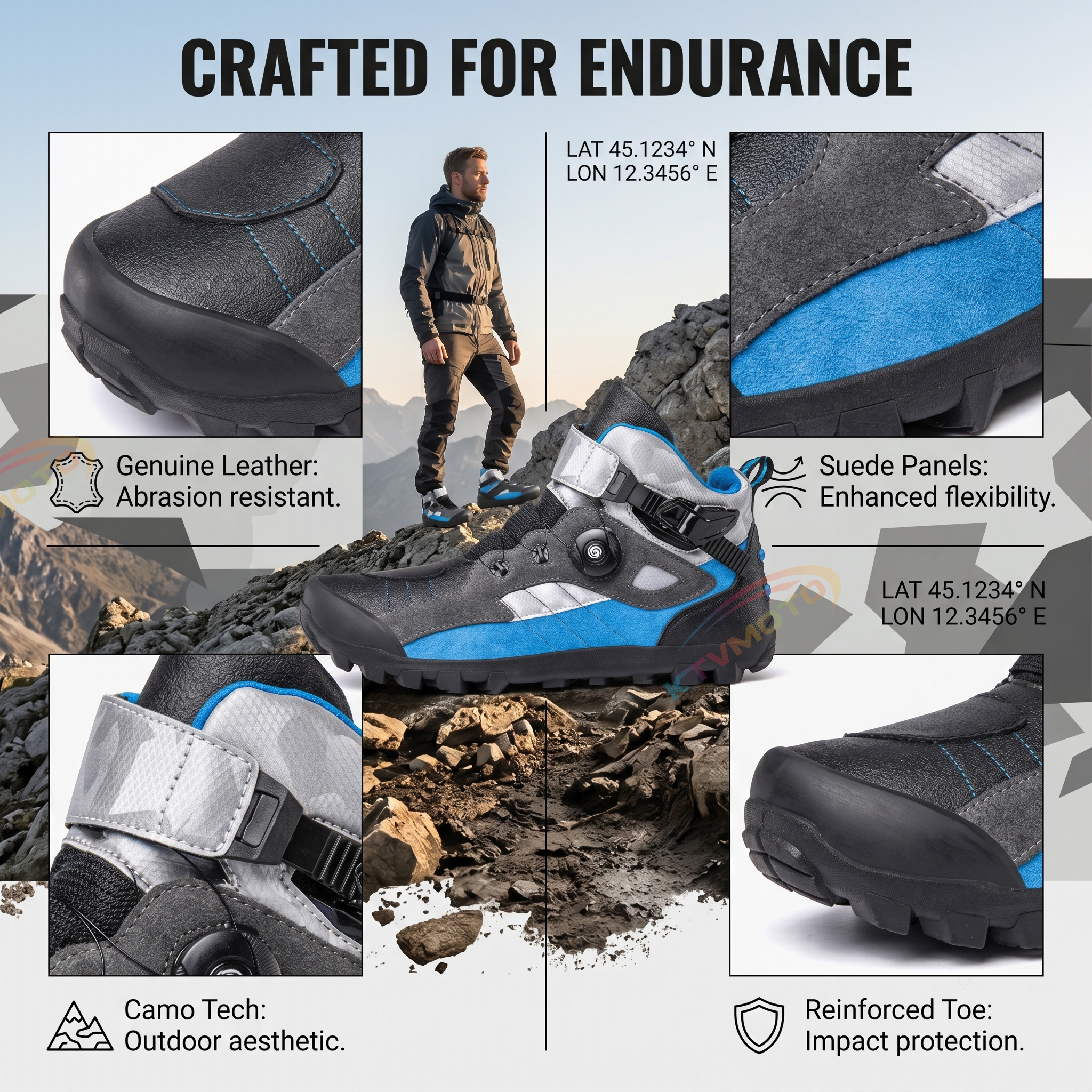 Cycling shoes without clipless-K117