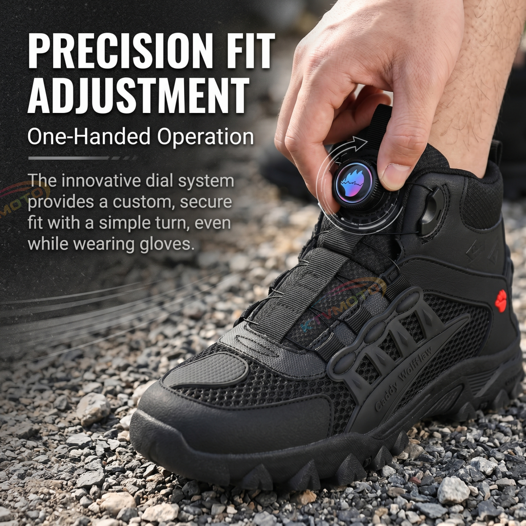 Outdoor Ventilated Off-Road Motorcycle Boots-K38