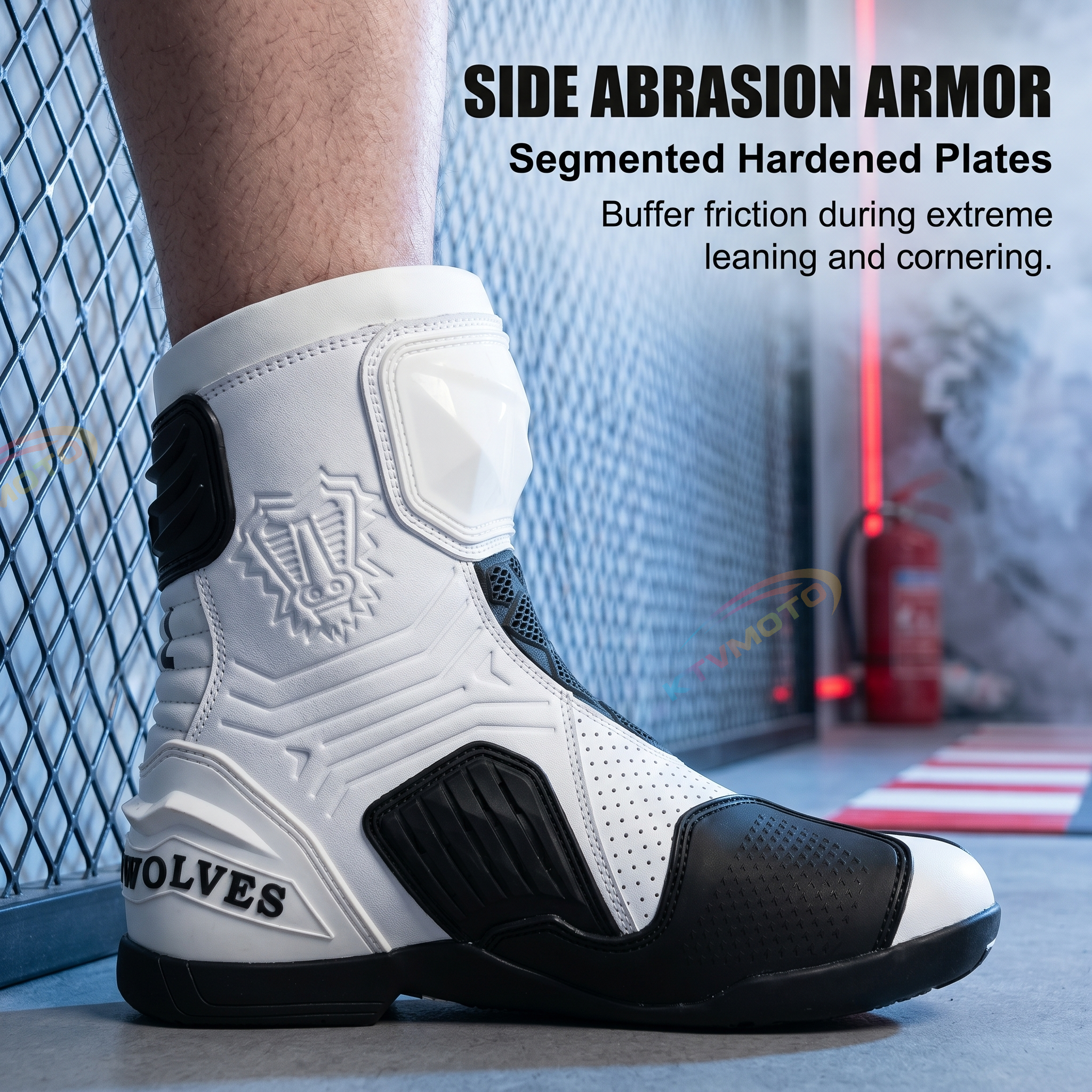 Motorcycle rally boots are breathable-K125