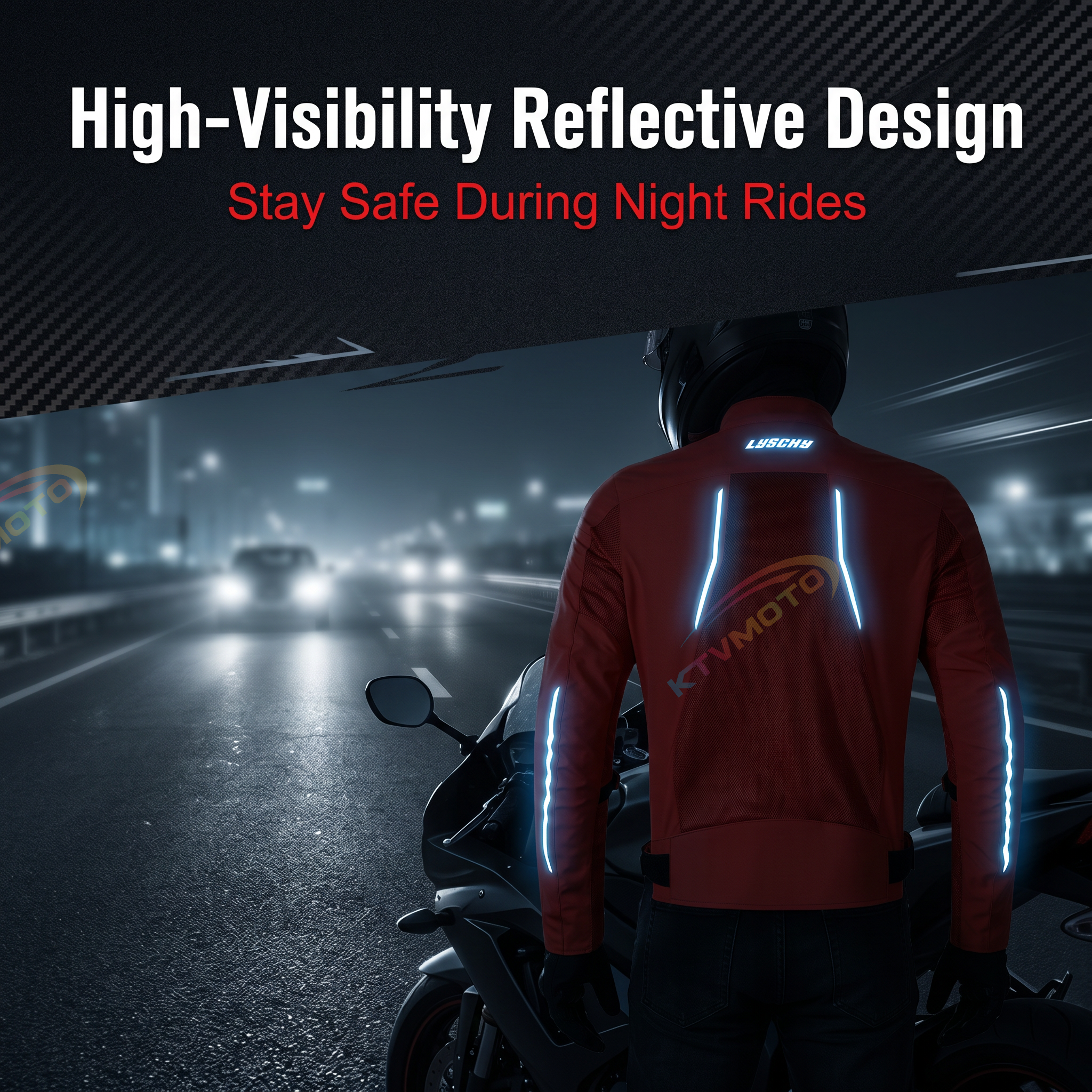 Men's Breathable Motorcycle Riding Suit(CE2)-J83