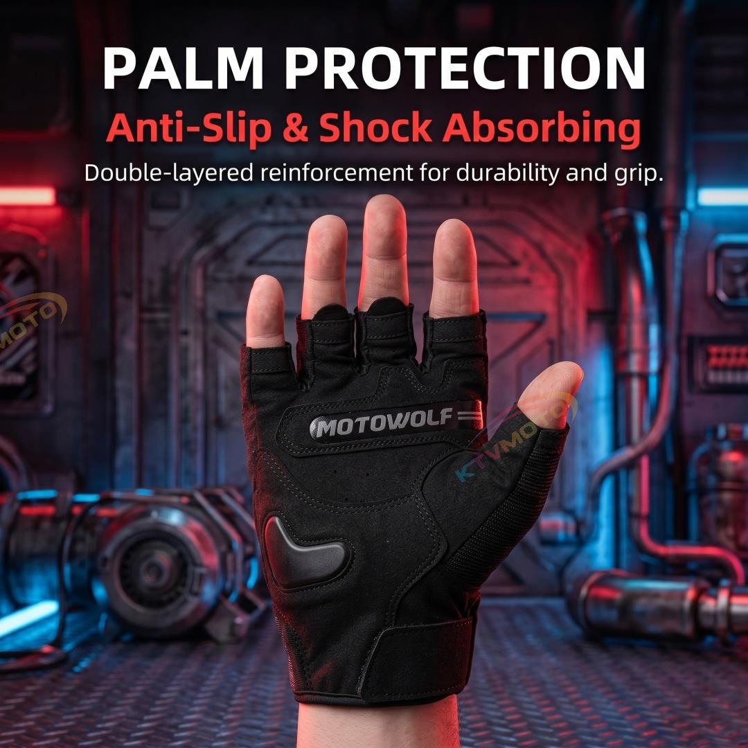 Breathable Carbon Fiber Motorcycle Gloves-G61