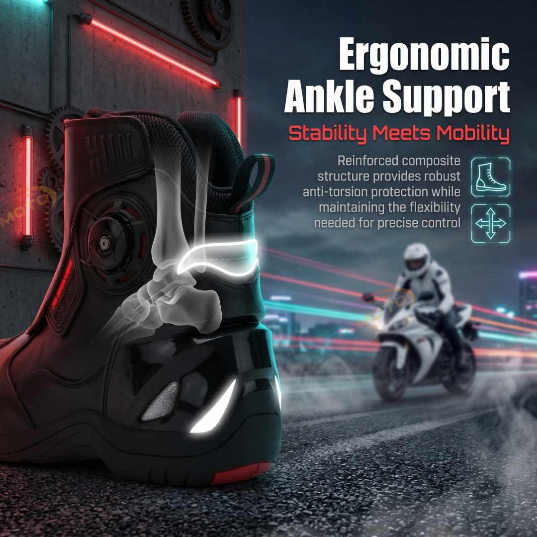 Waterproof Motorcycle Boots-K04