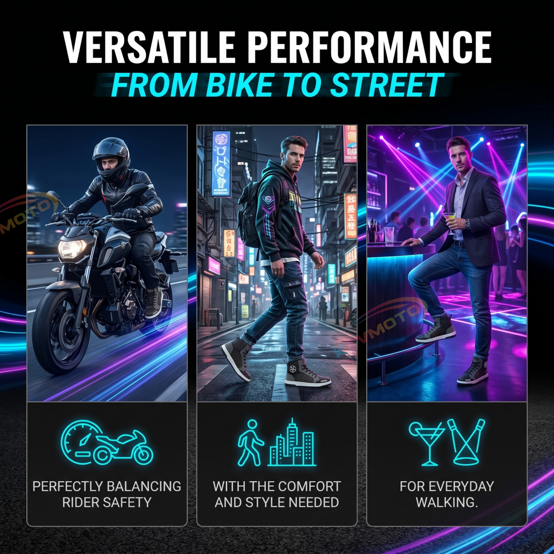 Casual Off-Road Motorcycle Shoes-K92