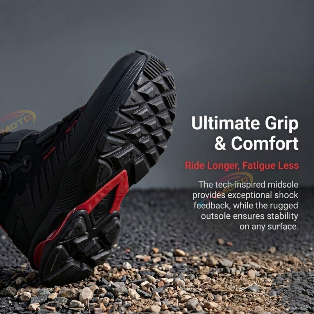 Motorcycle Mesh Riding Boots-K37