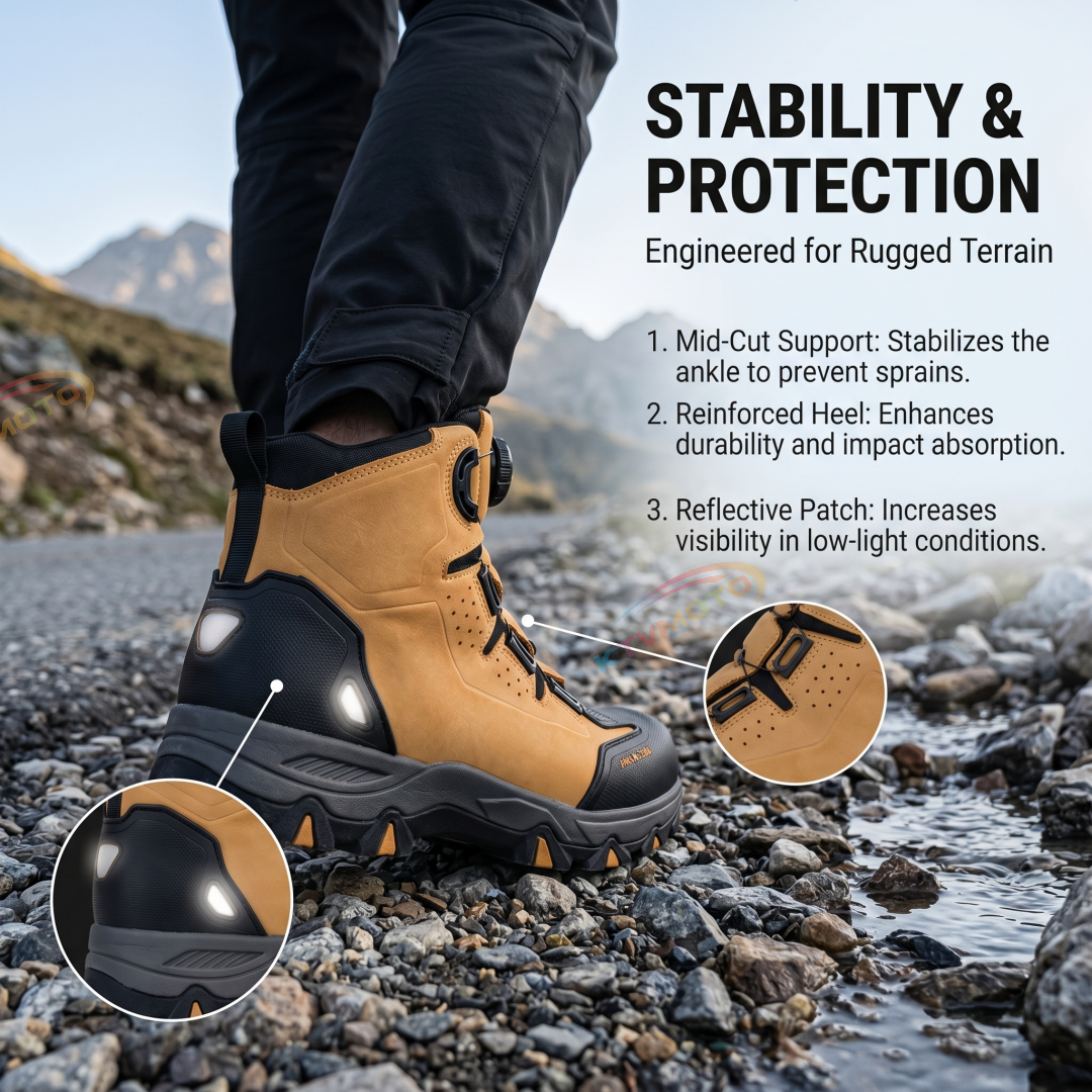 Waterproof Tactical Hiking Boots with Dial Adjustment-K35