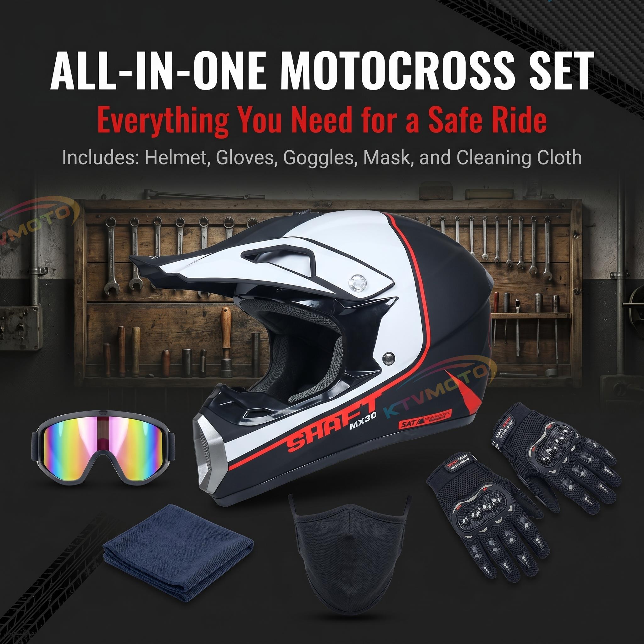 Breathable off-road motorcycle helmet-I05