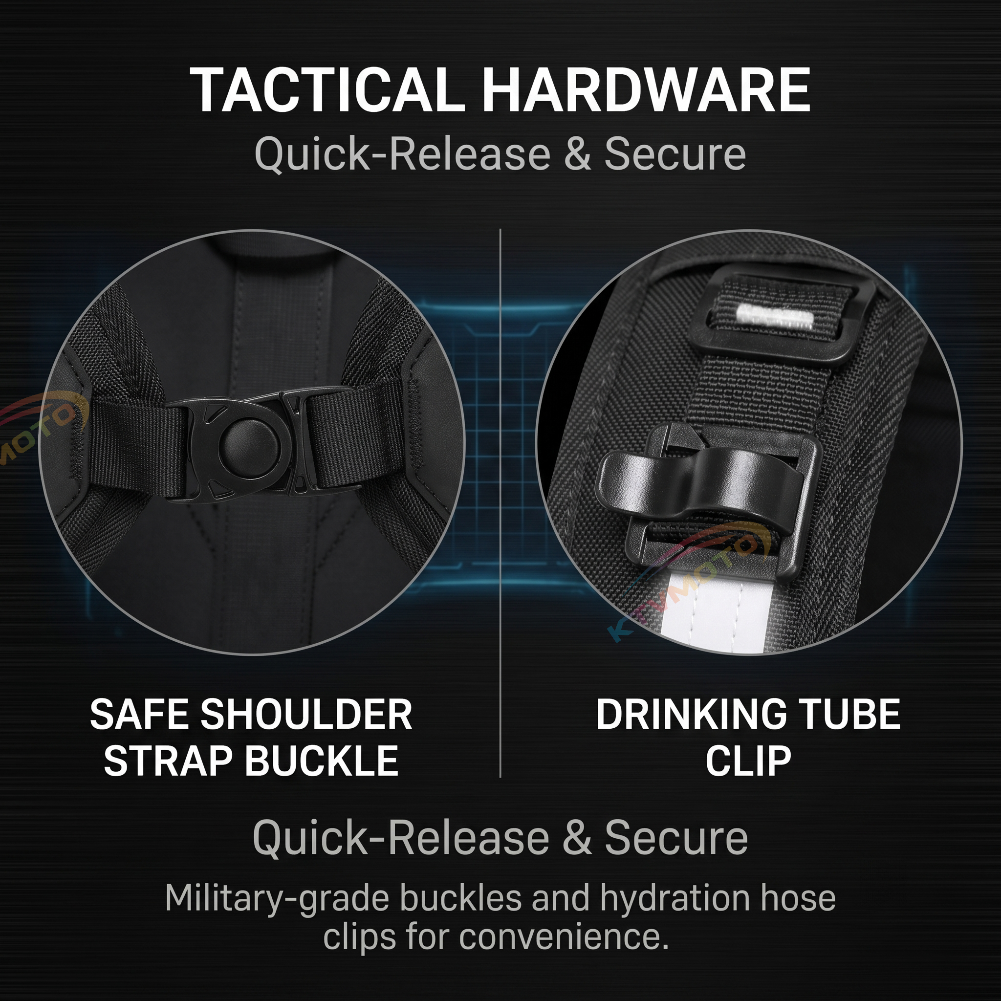 Motorcycle Rider Backpack-B19