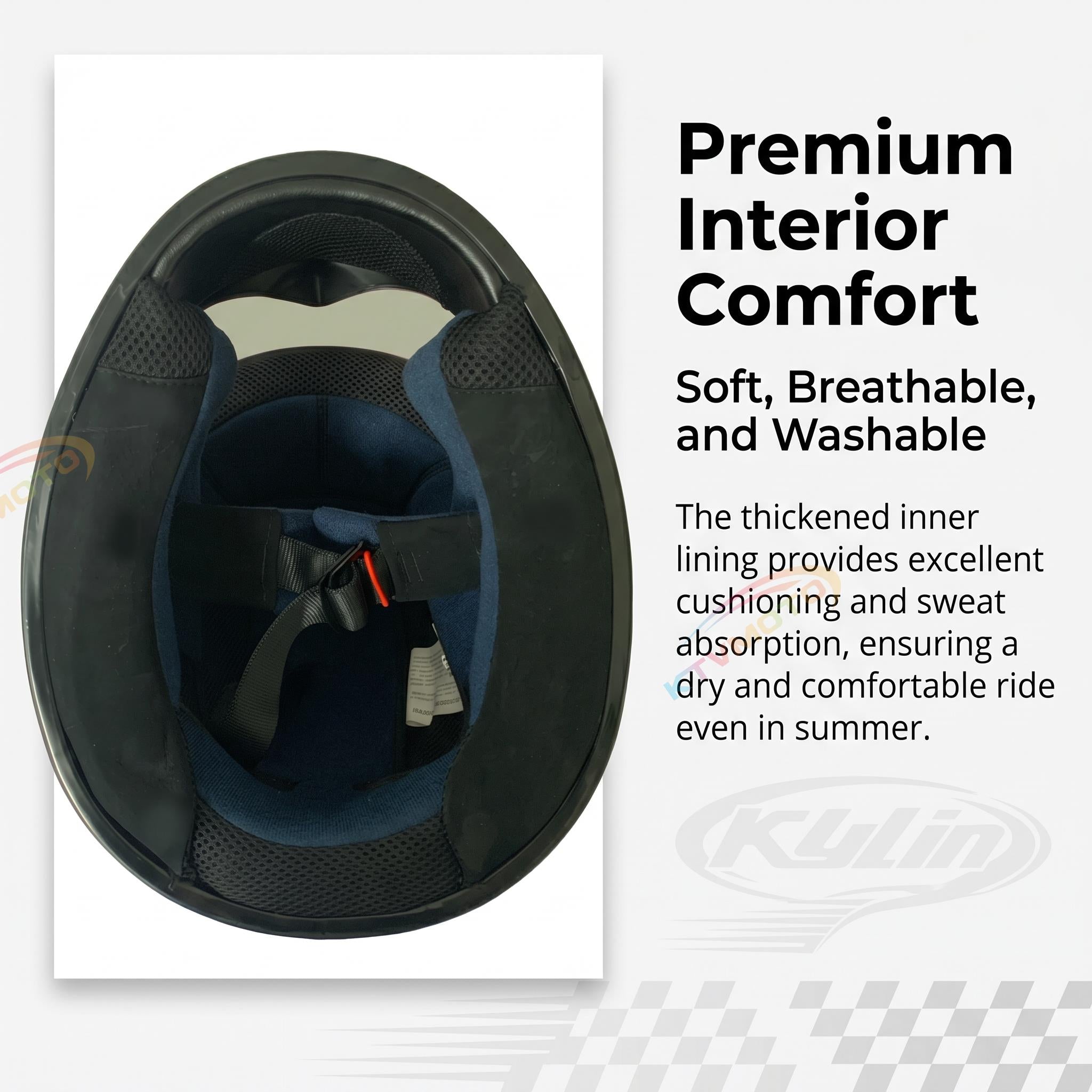 Children's full-face helmet street bike equipment-I75