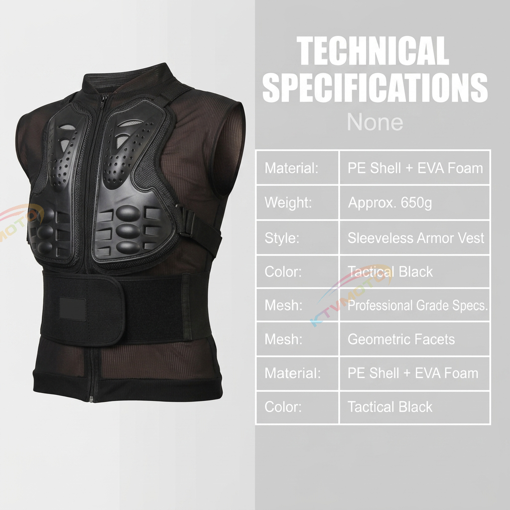 Motorcycle armor racing sleeveless armor-F18