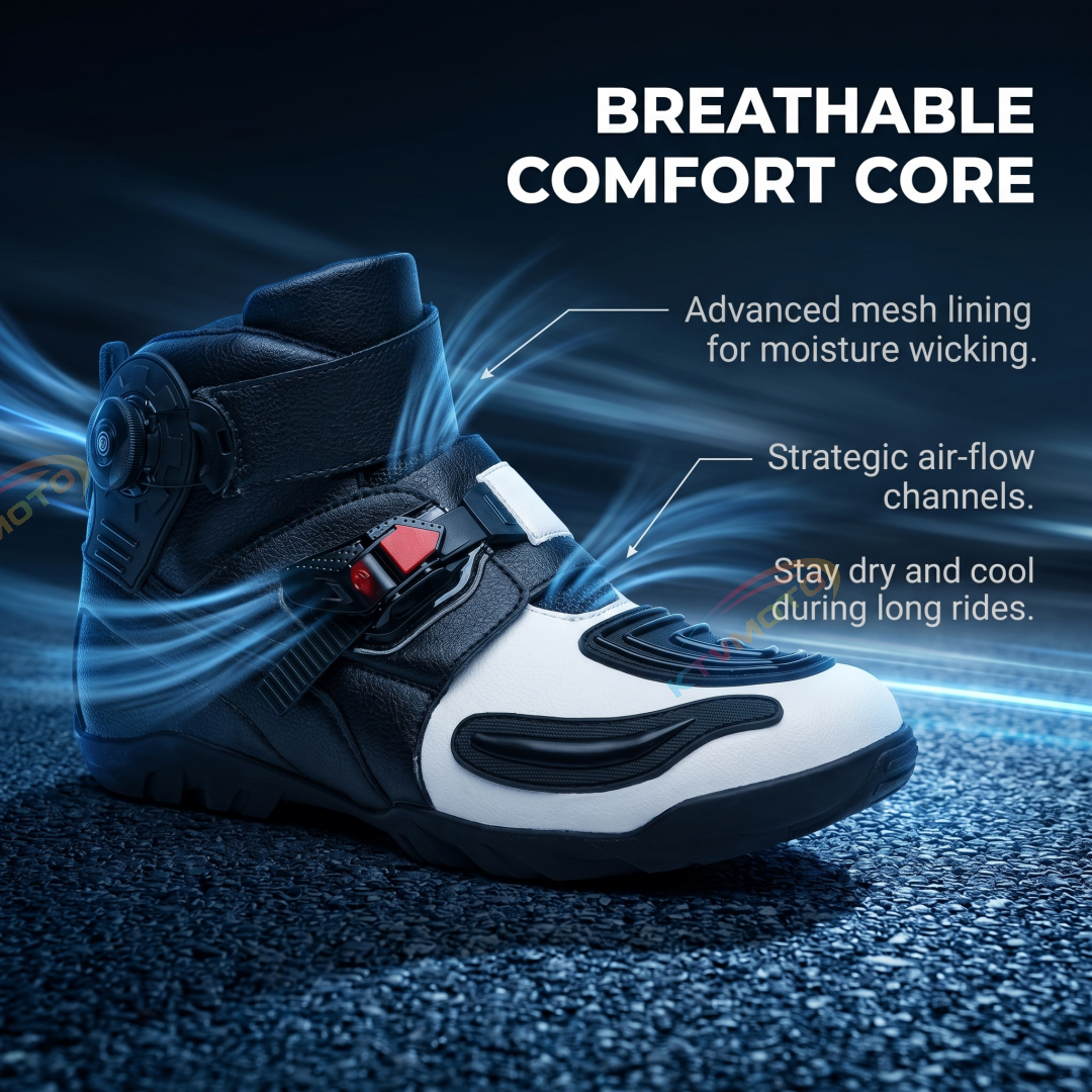 Motorcycle Touring and Off-Road Riding Boots-K85