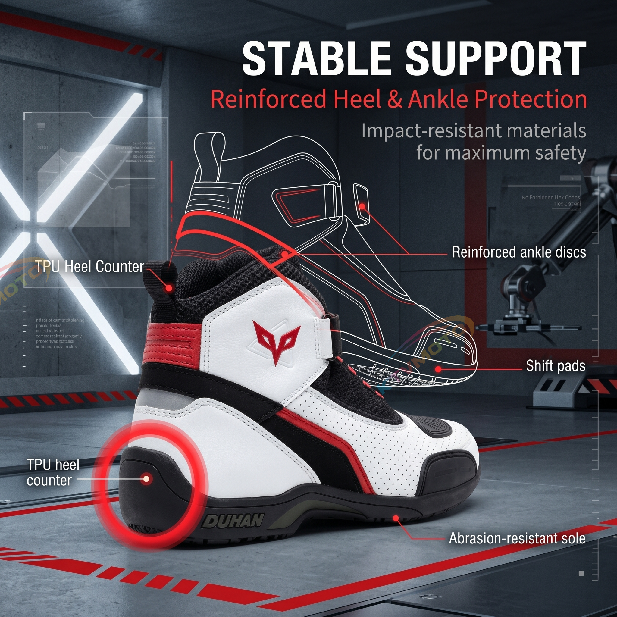 Off-road motorcycle boots-K161