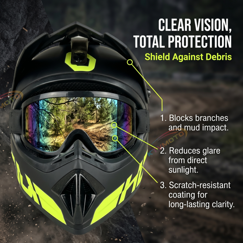Jungle off-road motorcycle helmet-I62