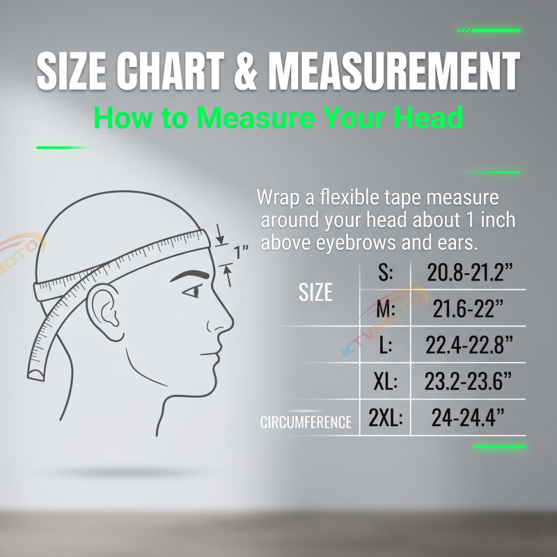 Full-face motorcycle helmet-I98