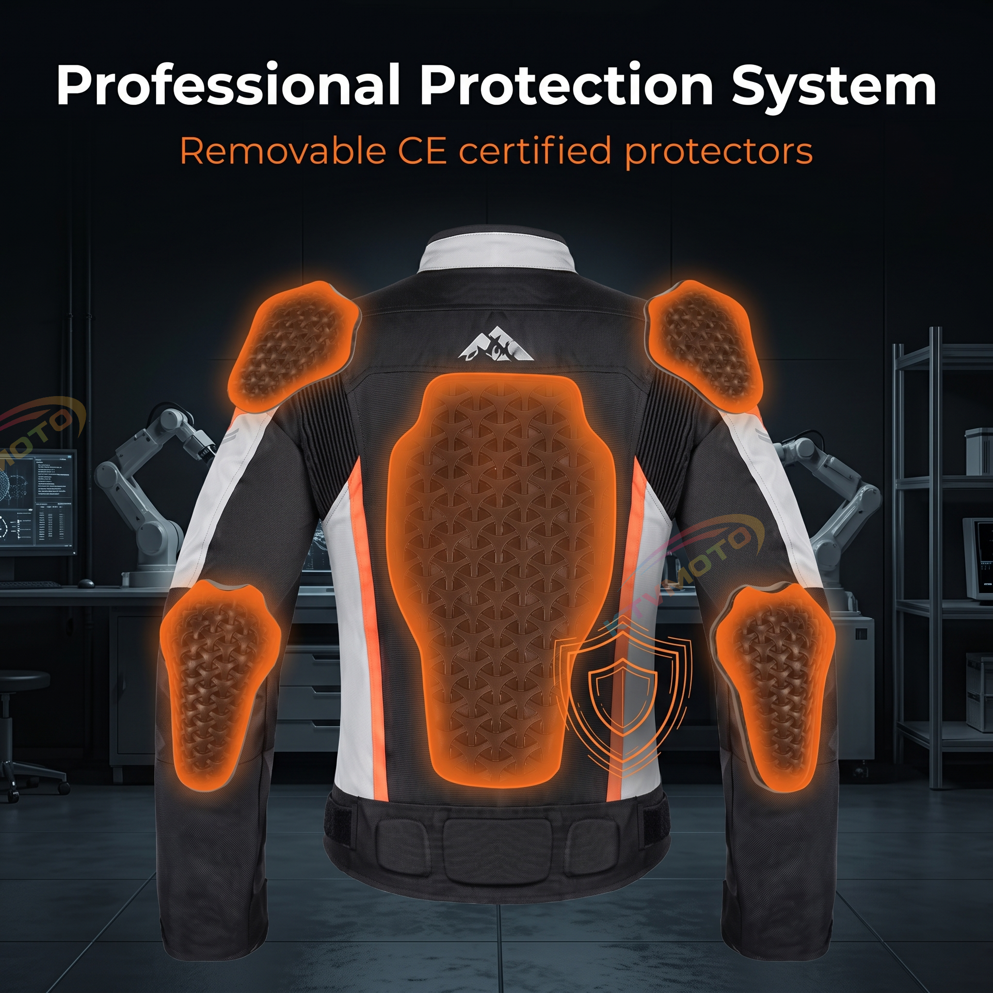 CE Motorcycle jacket riding suit-J68