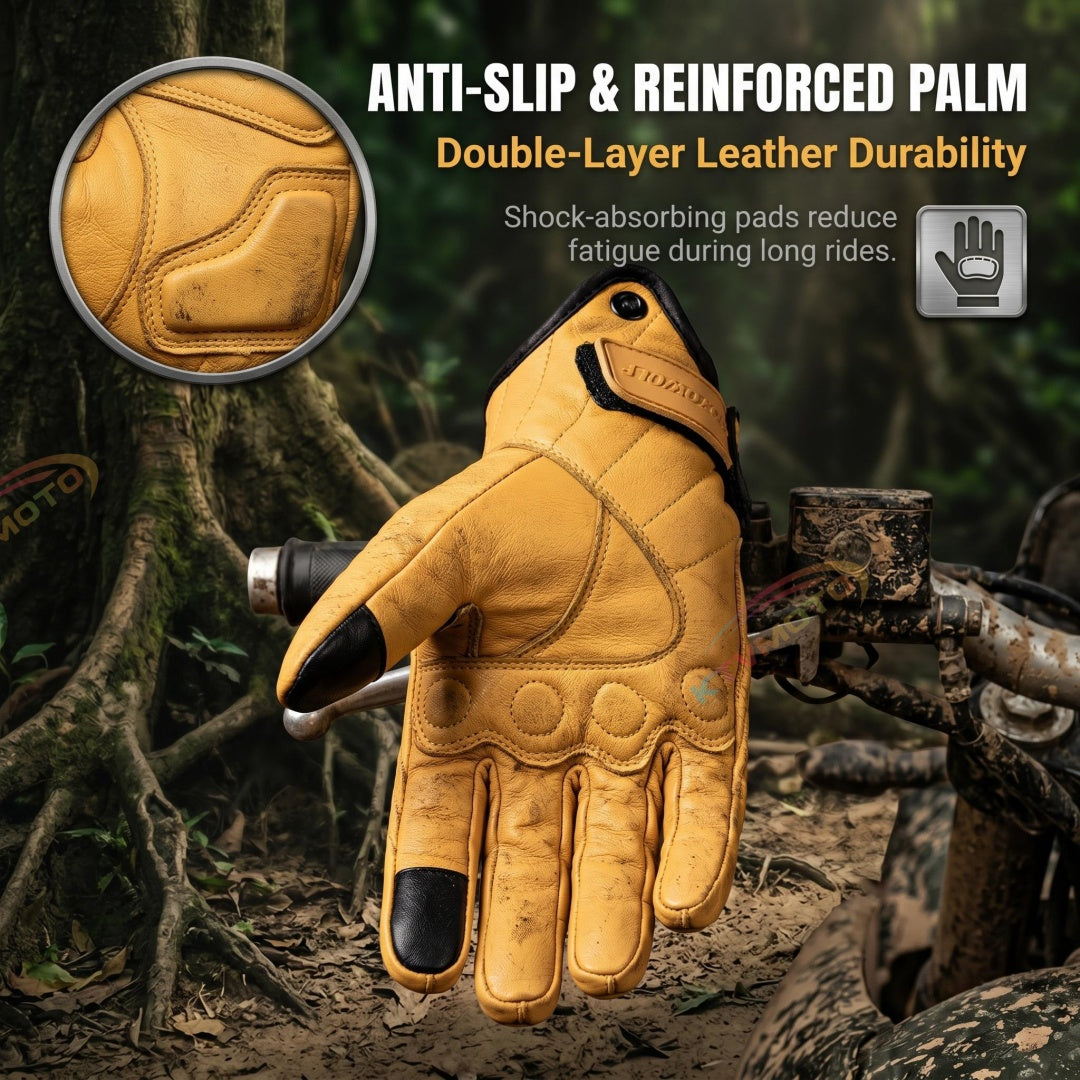 Full-Finger Off-Road Motorcycle Gloves – Windproof | Breathable-G63