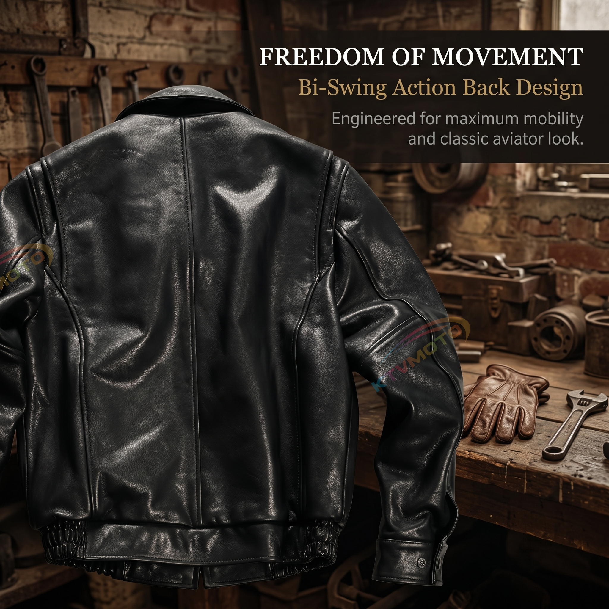 New Spring/Autumn Men's Short Casual Leather Jacke A2 - A54