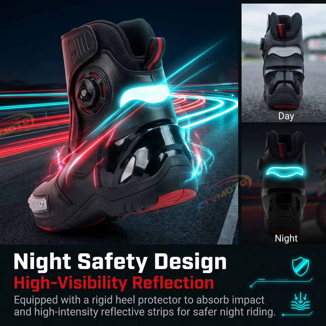 Waterproof Motorcycle Boots-K04