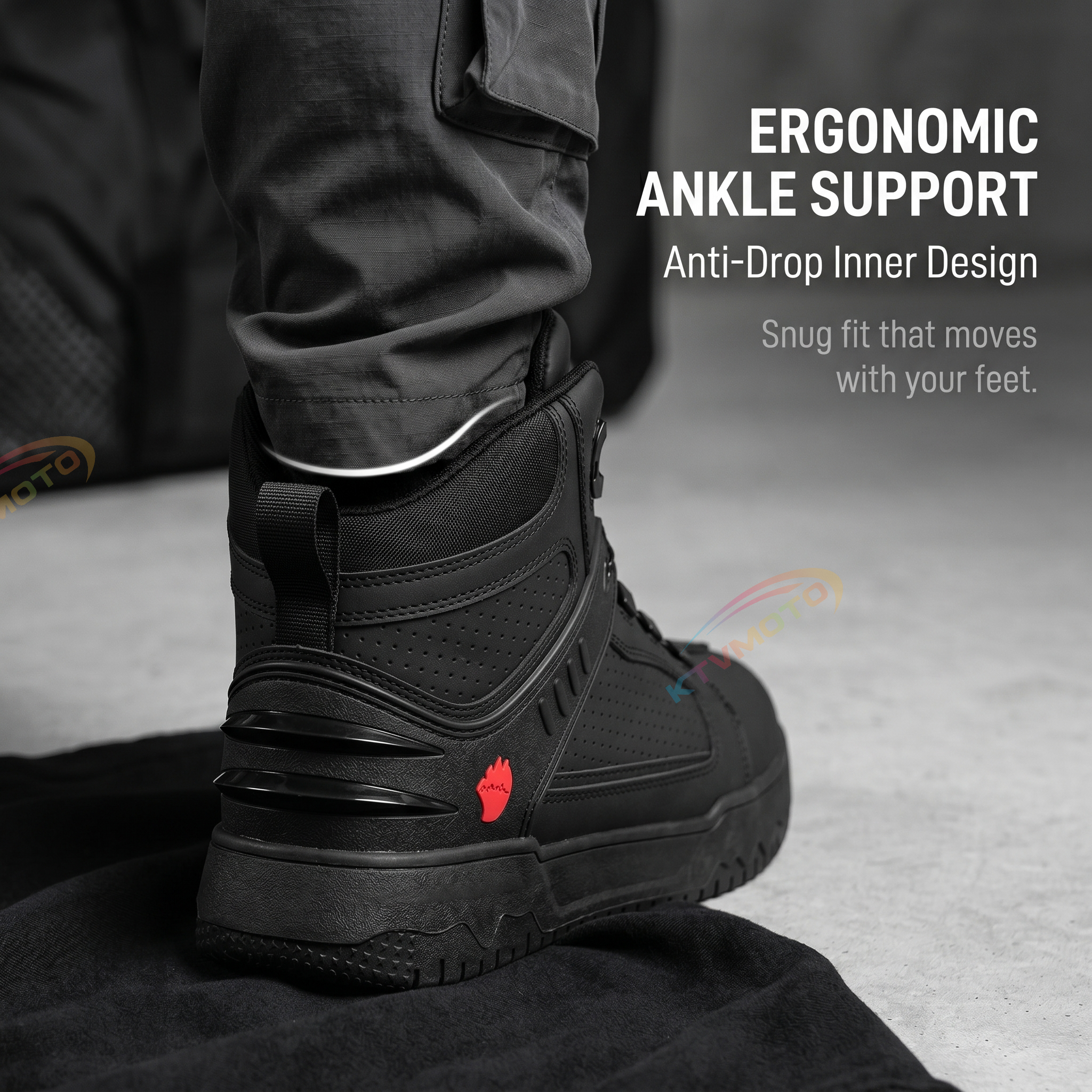 Motorcycle riding shoes - anti-slip and anti-fall-K127