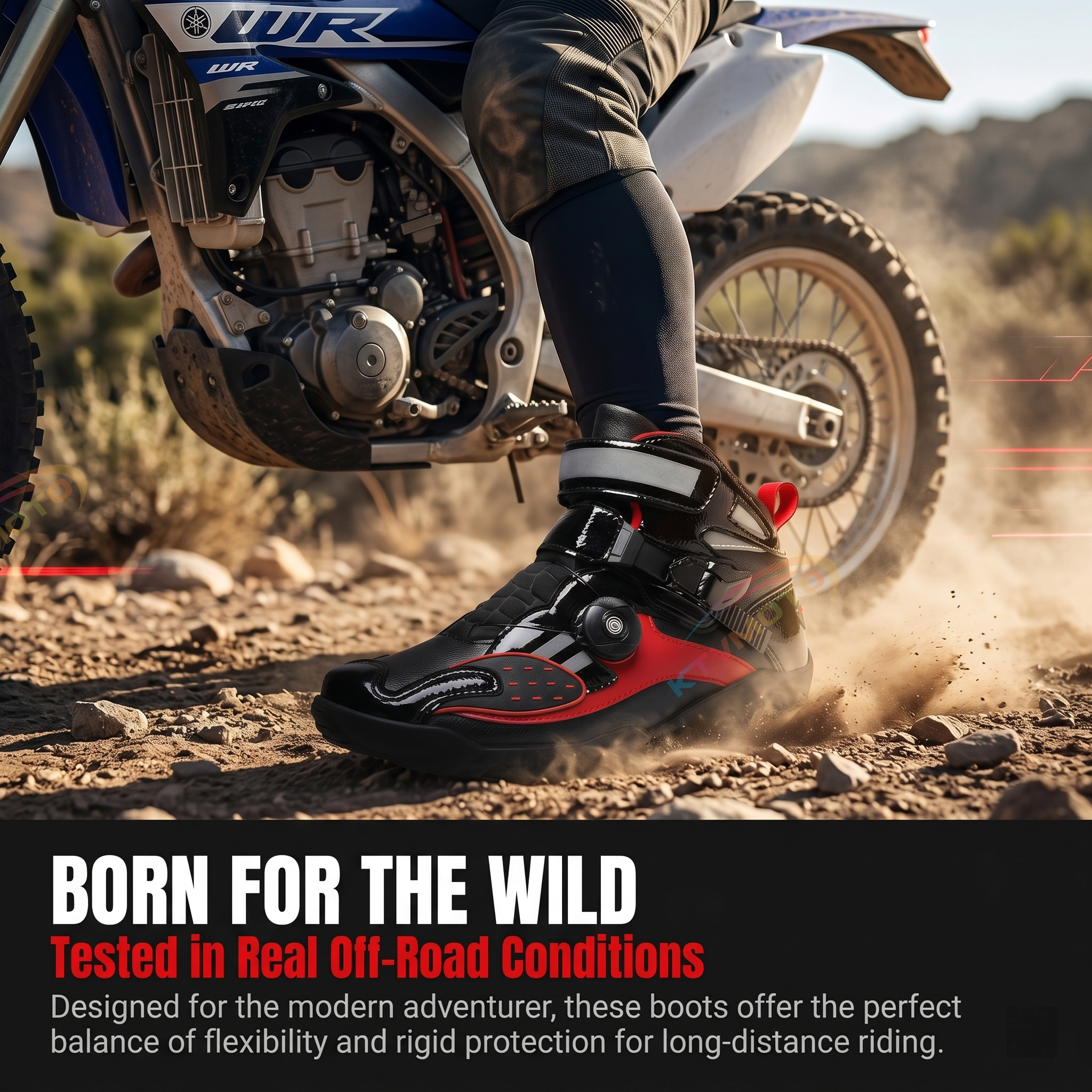 Off-road riding boots-K116
