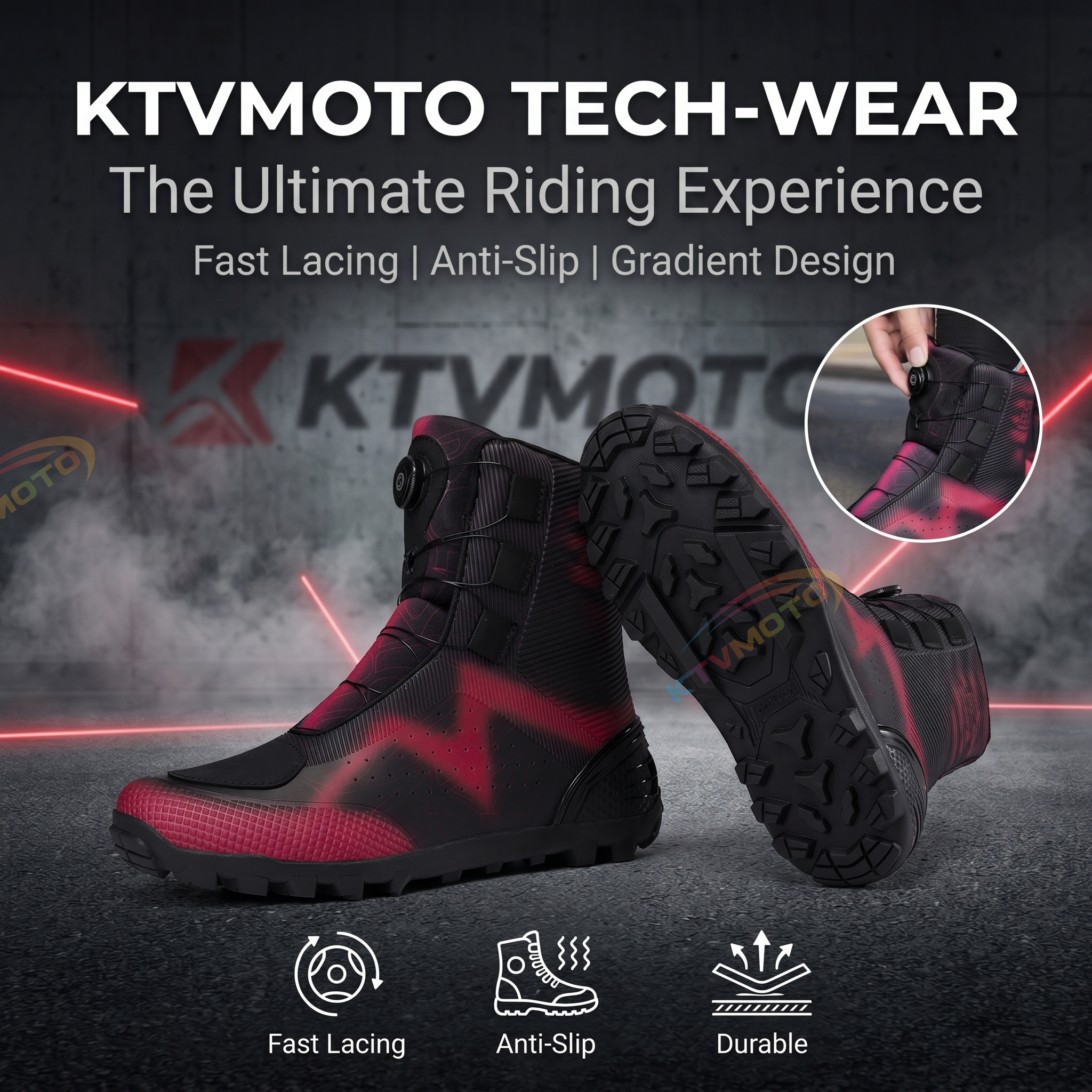 Motorcycle racing shoes-K158