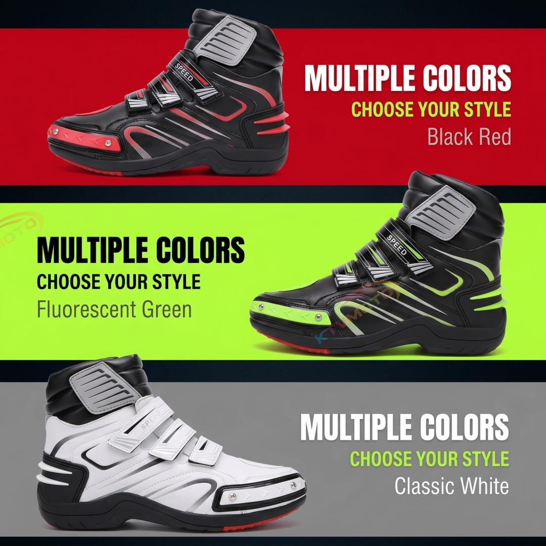 Motorcycle commuting and off-road boots-K149