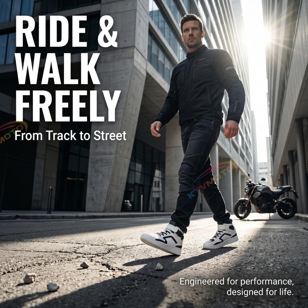 Motorcycle riding and commuting sneakers-K129