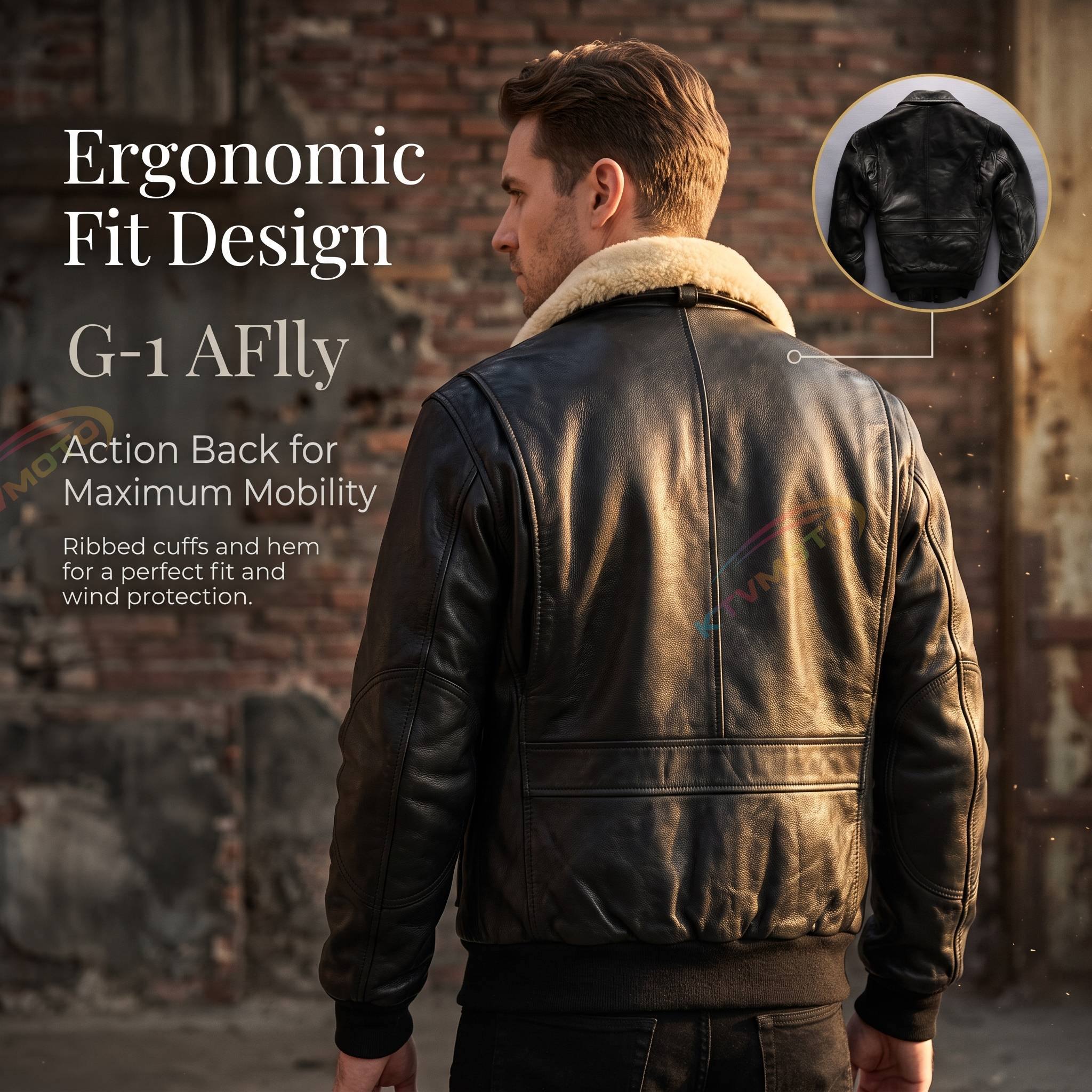 G1 Flight Suit Leather Jacket - A56