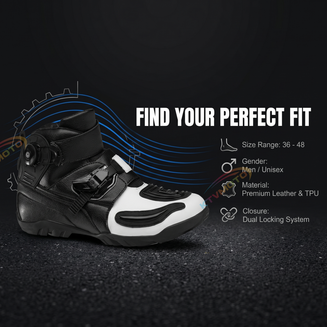 Motorcycle Touring and Off-Road Riding Boots-K85