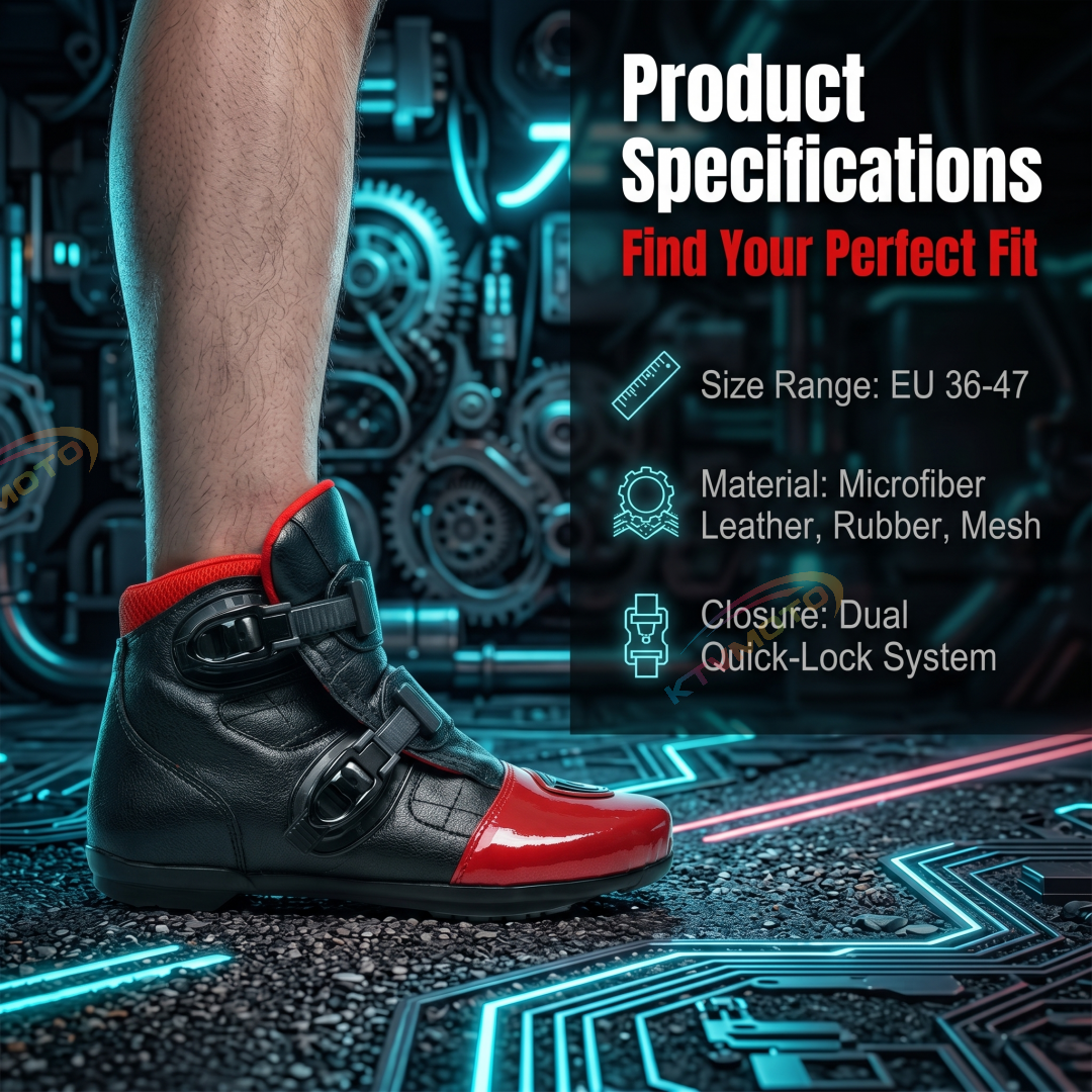 Motorcycle racing and off-road riding boots-K97