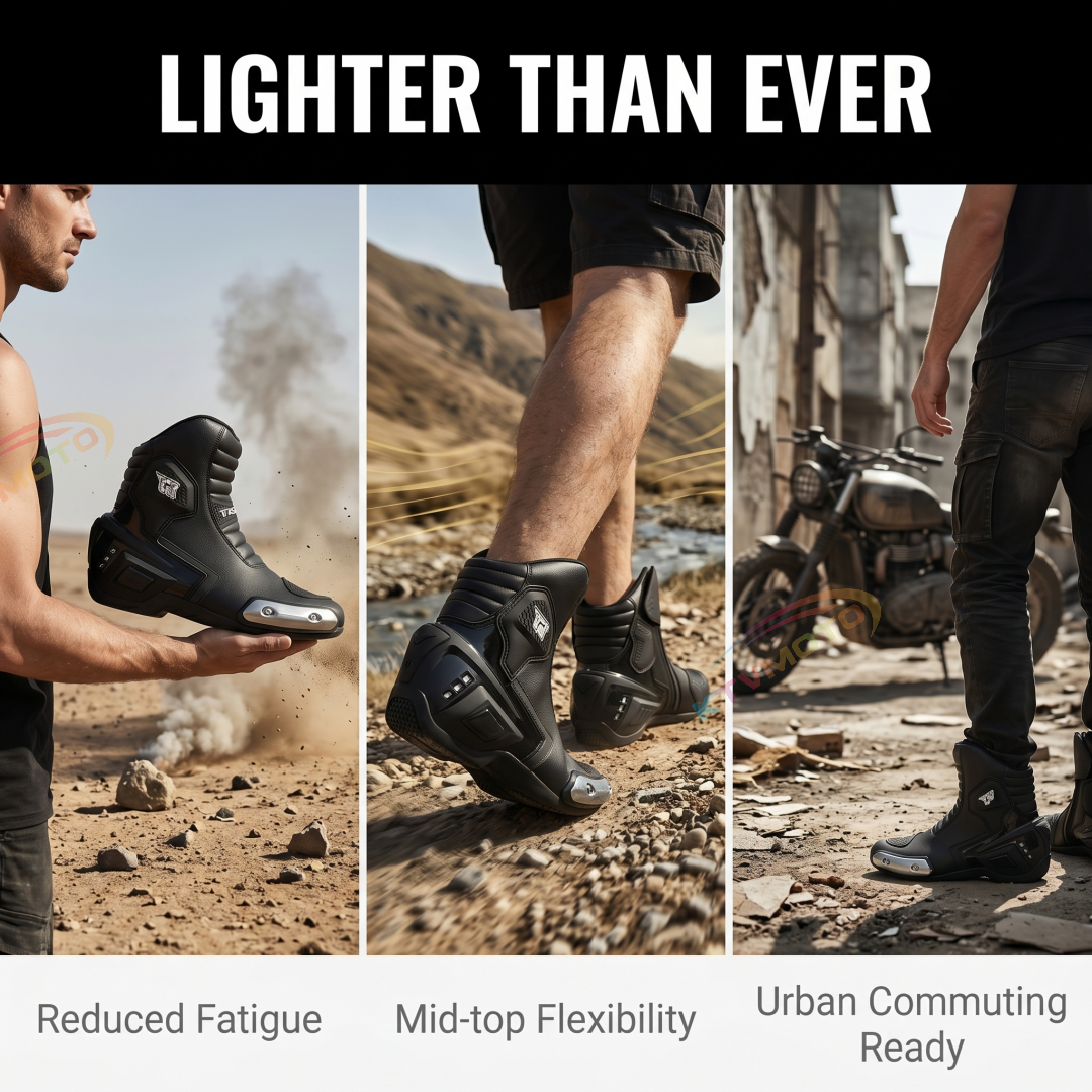 Professional Motorcycle Riding Boots – Sports Racing Boots-K61