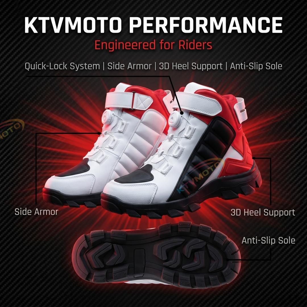 Casual Street Motorcycle Riding Boots-K155