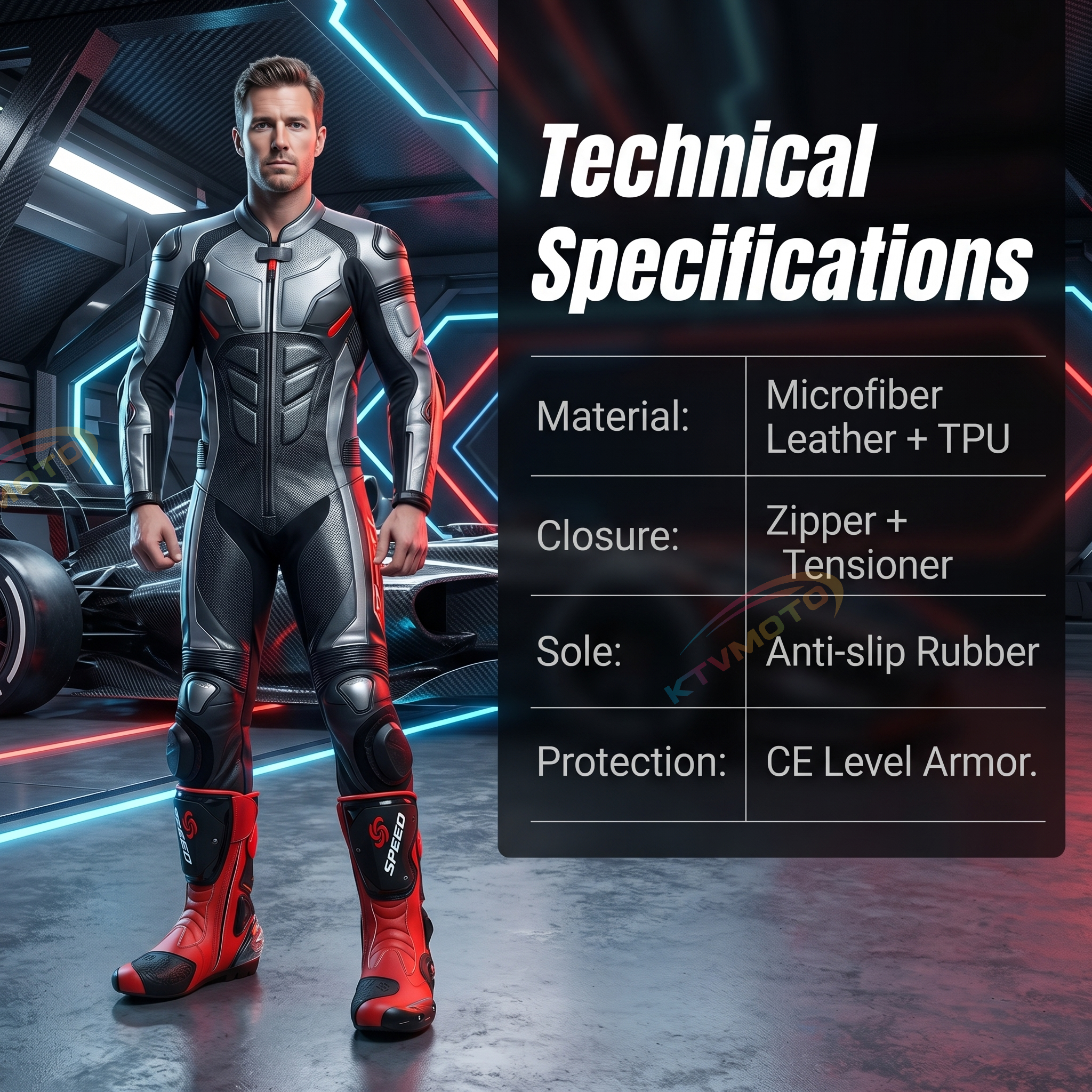 Motorcycle shoes racing boots-K99