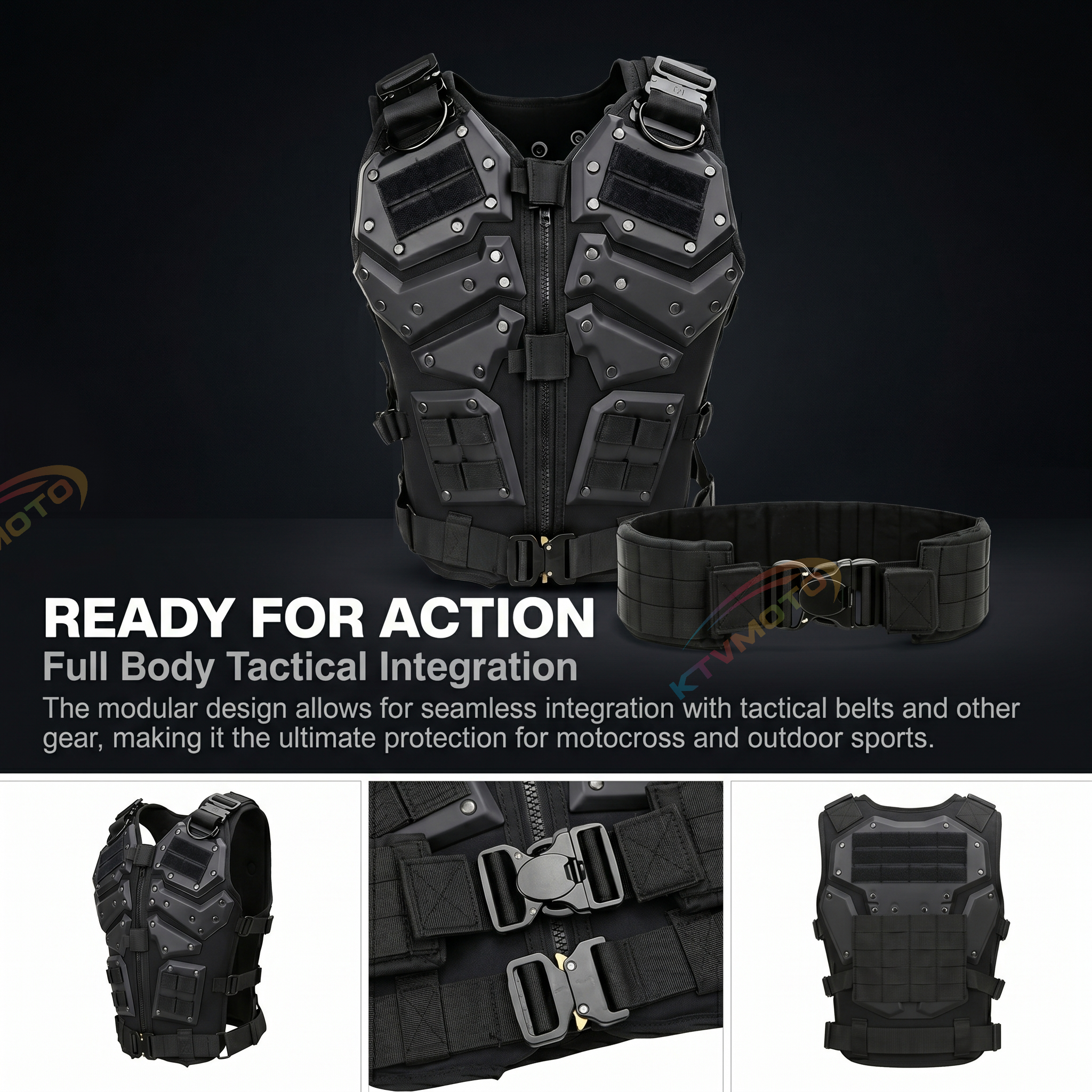 Motorcycle riding armor-F22