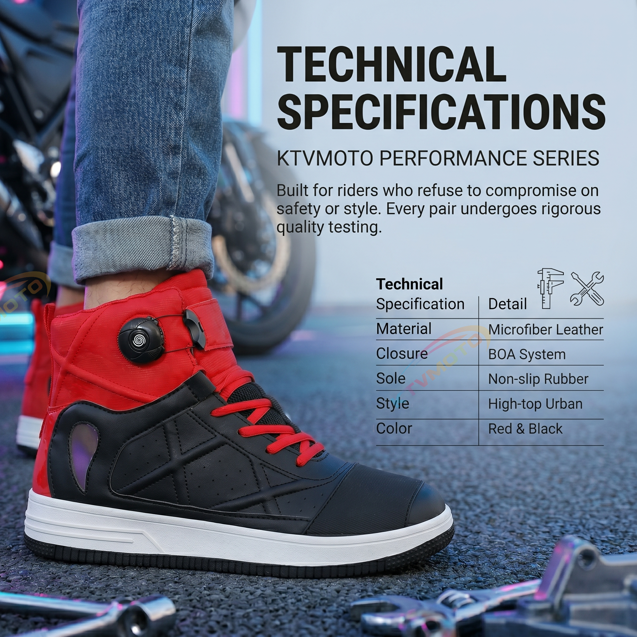 Motorcycle riding shoes-K113