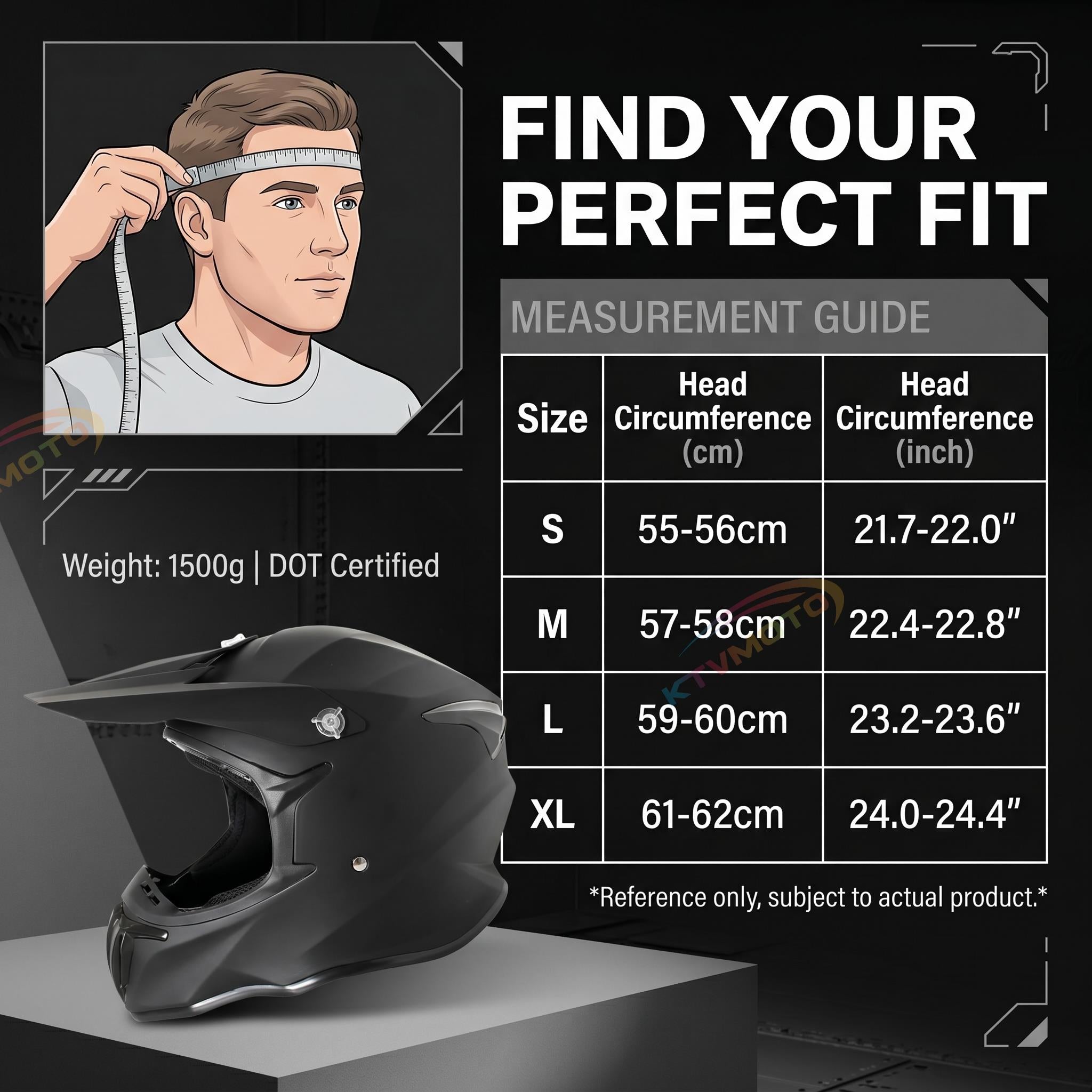 DOT certified adult motocross helmet-I73