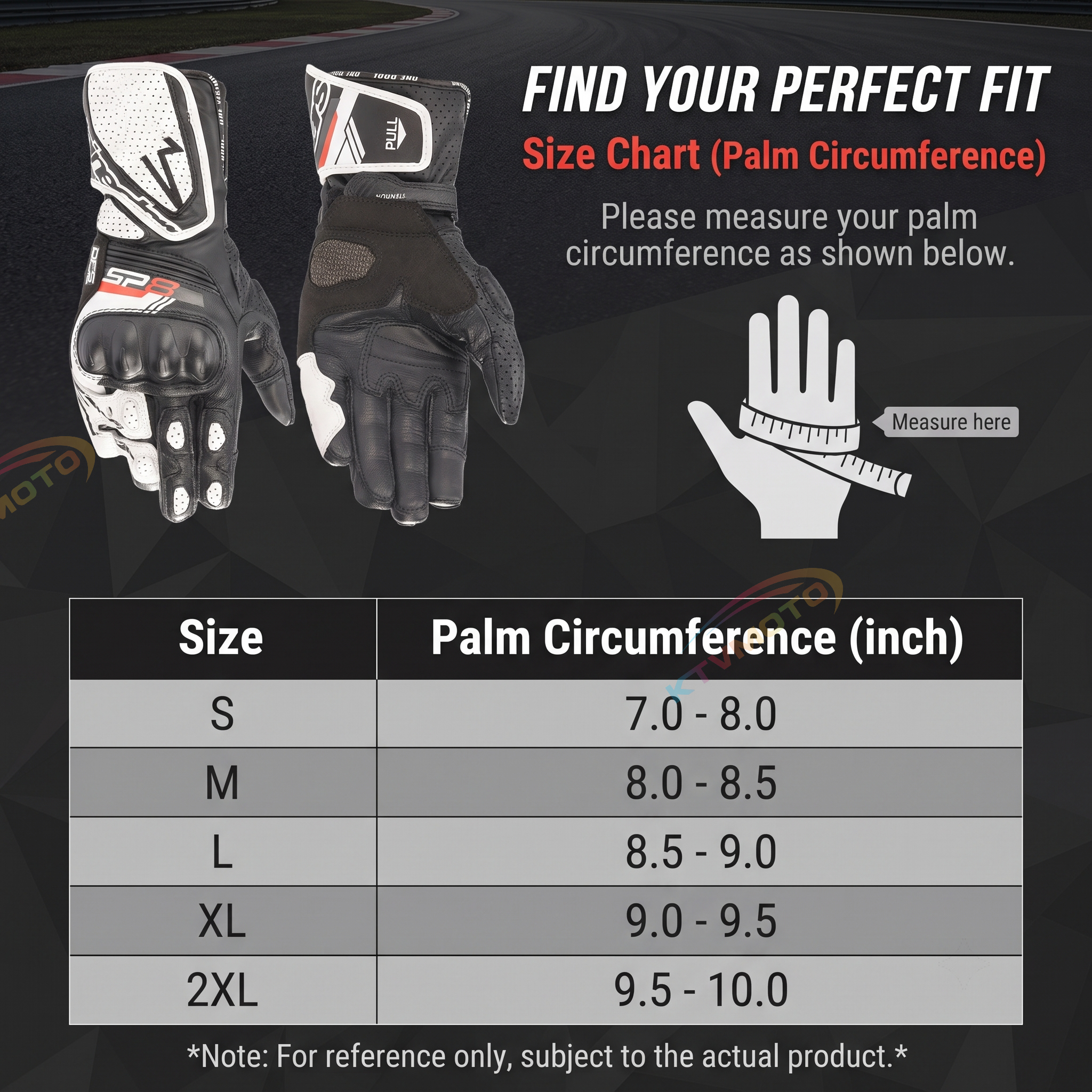 Motorcycle riding gloves made of breathable sheepskin-G86