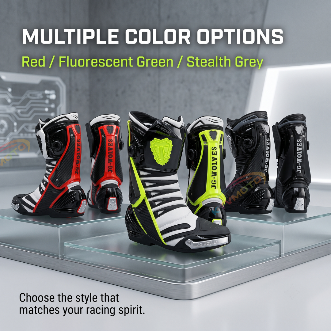 Abrasion-resistant and breathable motocross boots-K118