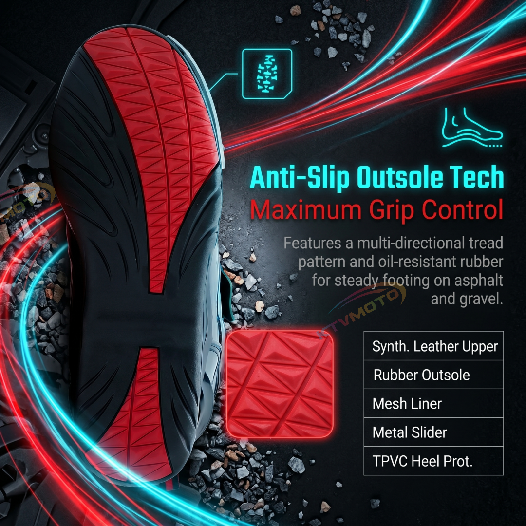 Waterproof Motorcycle Boots-K04