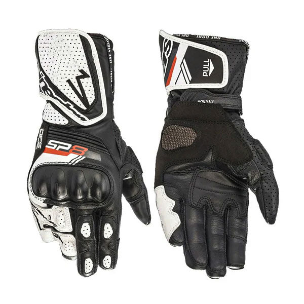 Motorcycle riding gloves made of breathable sheepskin-G86