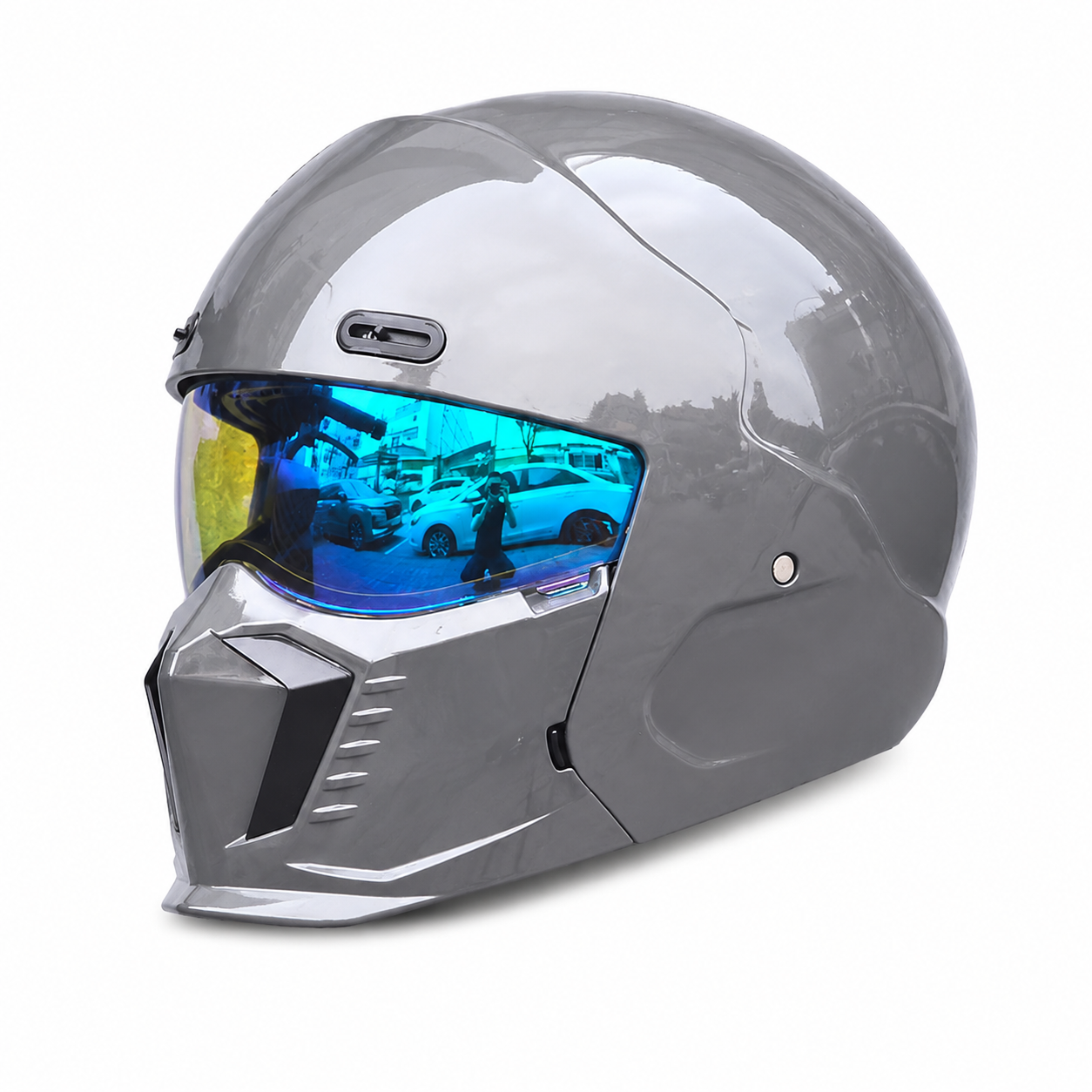 Motorcycle Cruiser-Style Detachable Scorpion Helmet-I178