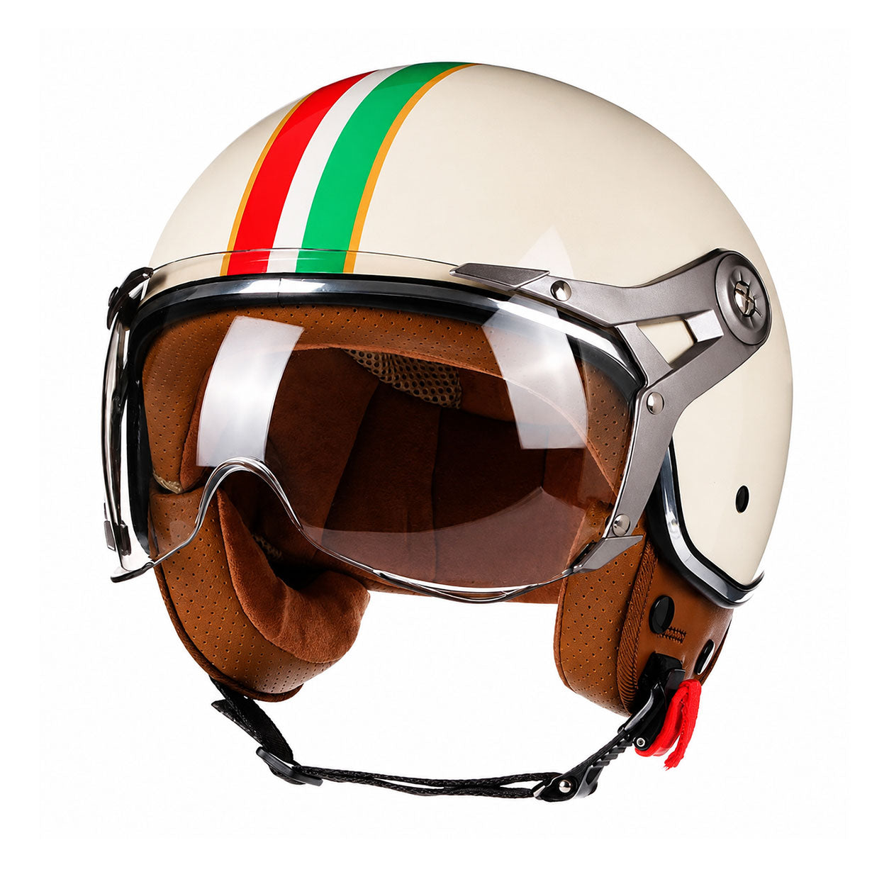 Retro-style Motorcycle helmets for all seasons-I144