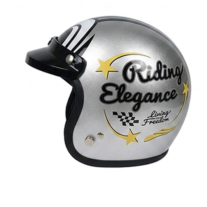 Retro "Big Eye" 3/4 Motorcycle Helmet-I44