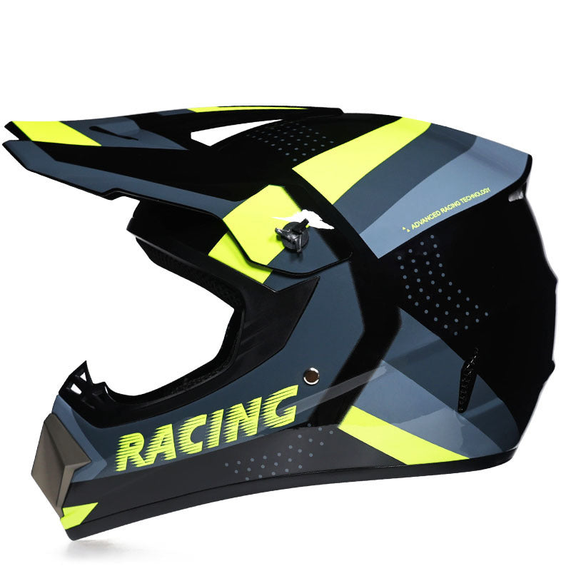 Lightweight full-face off-road motorcycle helmet-I164