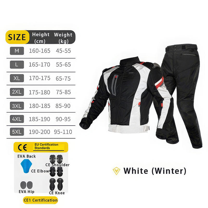 360° Enhanced Protection CE2 Certified Cycling Apparel-J12