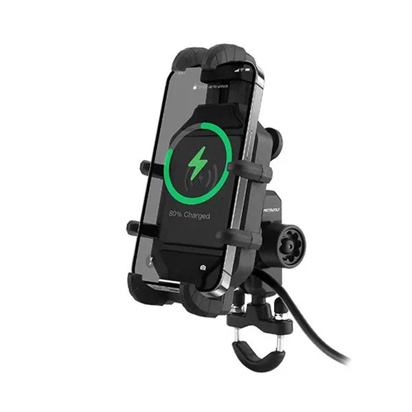 Motorcycle Wireless Charging Phone Holder Handlebar Mounting Accessory - M46