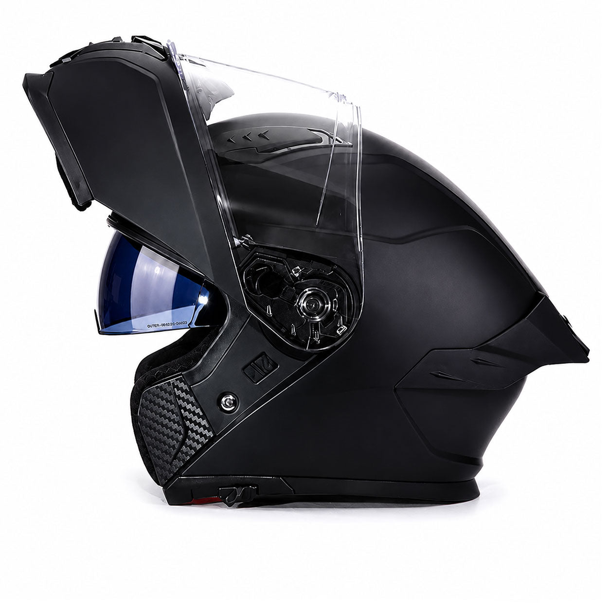 Flip-Up Modular Motorcycle Helmet — Dual Visors-I88