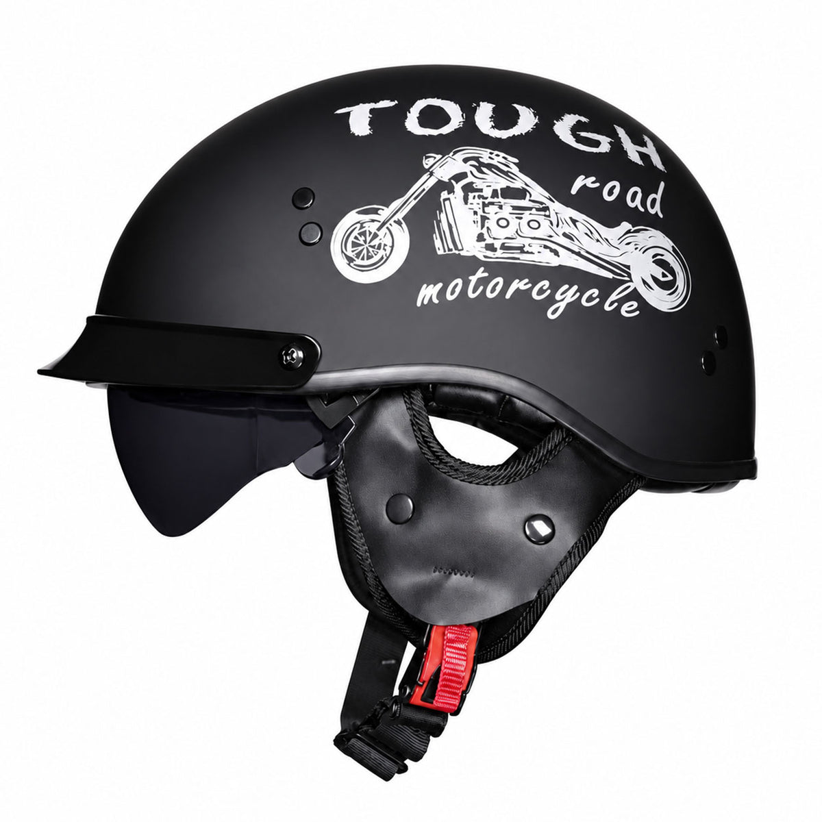 Retro half-helmet motorcycle helmet-I259