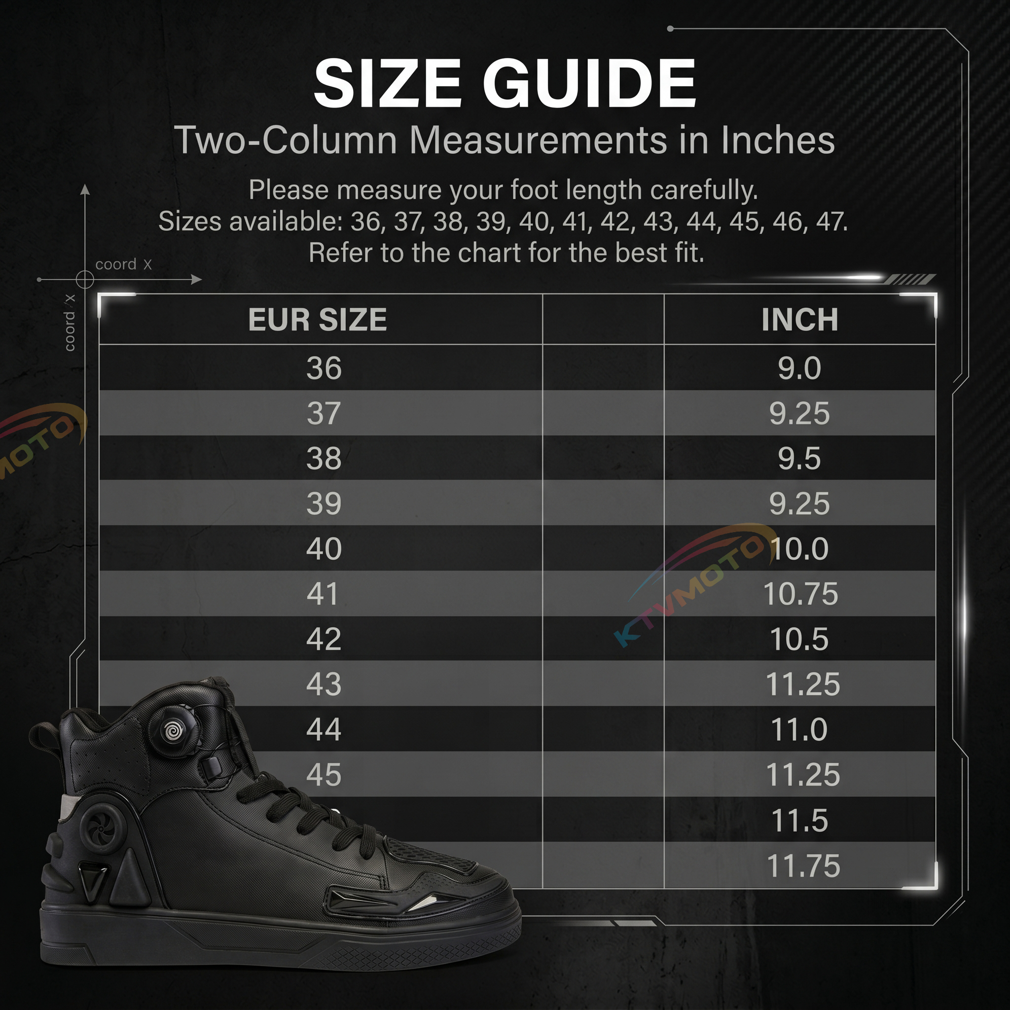 Waterproof motorcycle riding shoes-K52