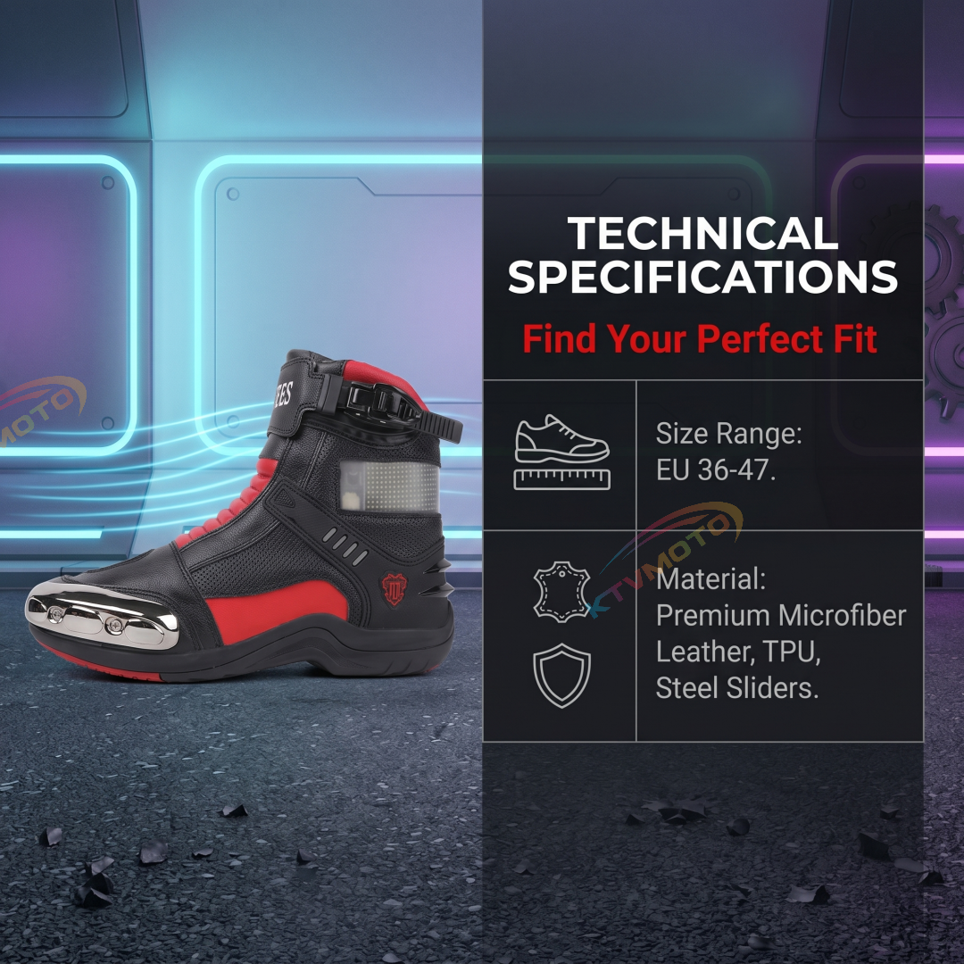 Motorcycle Racing Boots for Off-Road Riding-K103